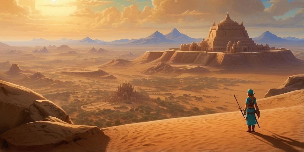 Discovering Gerudo Desert